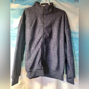 RawGear NWT Blue Fleece Full‎ Zip Jacket Mens Size Large